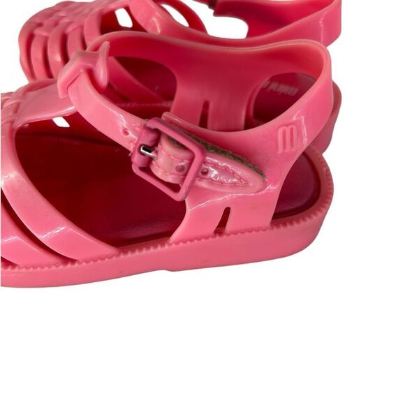 Mini Melissa Toddler Mini Possession Jellies Pink sz 8 - Picture 7 of 12